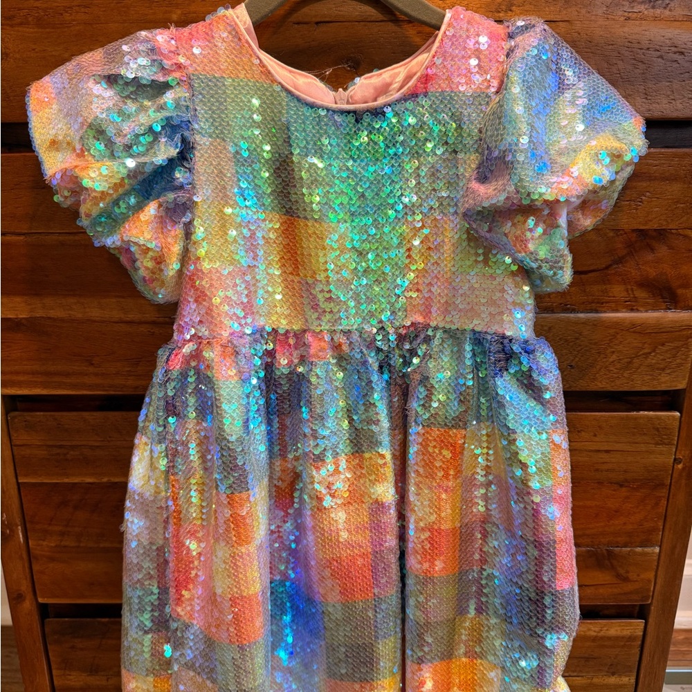 Lola + The Boys Multicolor Sequin Dress